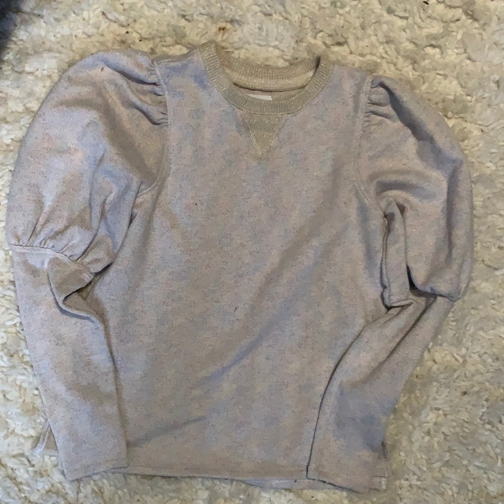 Balloon sleeve sweater